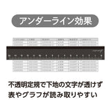 Kiwami LR左右利き手対応アルミ定規 15cm ブラック ブロンズ ゴールド シルバーグレー シルバー ホワイト 黒 茶色 グレー 銀 白 左右利き手対応 アルミ製 高精度 日本製 筆記用具 文具 共栄プラスチック ステーショナリー KYOEI PLASTIC LR All-Aluminum 3-Sided Ruler 16cm