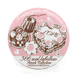 パティシエハリネズミ ラベラー シール 500枚 正方形 ロールタイプ