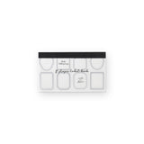 OEDA LETTERPRESS 8 shape labelbook Frame