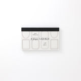 大枝活版室 OEDA LETTERPRESS 8 shape labelbook Frame