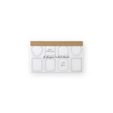 OEDA LETTERPRESS 8 shape labelbook Frame