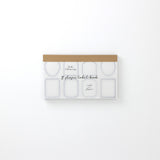 大枝活版室 OEDA LETTERPRESS 8 shape labelbook Frame