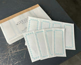 大枝活版室 OEDA LETTERPRESS 4 ornament label book ラベルブック Frame Black Bronze MIZUASAGI SAKURA フレーム ブラック ブロンズ 水浅葱 桜 ラベル メモ メモ帳 カード メッセージカード 手帳 ミシン目 活版印刷 コラージュ