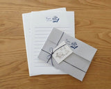 大枝活版室 OEDA LETTERPRESS Letter set レターセット forest くろ 野ぶどう 忘れな草 便箋 便せん 手紙 レター 封筒 花 メッセージカード 活版印刷 ギフト