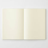 MDノート MD PRODUCT A5サイズ リニューアル 無罫 横罫 方眼罫 ドット方眼 バレットジャーナル イラスト スケッチ 素朴 クリーム色 無地 罫線 日記帳 手帳 レシピ 文具好き MDプロダクト