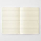 MDノート MD PRODUCT A5サイズ リニューアル 無罫 横罫 方眼罫 ドット方眼 バレットジャーナル イラスト スケッチ 素朴 クリーム色 無地 罫線 日記帳 手帳 レシピ 文具好き MDプロダクト