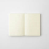 MDノート MD PRODUCT A7サイズ 無罫 横罫 方眼罫 ドット方眼 ポケットサイズ コンパクト ミニサイズ 持ち運び 携帯用 素朴 クリーム色 無地 罫線 メモ帳 手帳 MDプロダクト