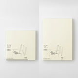 MDノート MD PRODUCT 厚口 リニューアル A5 A5スクエア 無罫 マーカー 水彩 筆ペン画 マインドマップ イラスト スケッチ 素朴 クリーム色 無地 日記帳 手帳 文具好き MDプロダクト