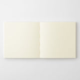 MDノート MD PRODUCT 厚口 リニューアル A5 A5スクエア 無罫 マーカー 水彩 筆ペン画 マインドマップ イラスト スケッチ 素朴 クリーム色 無地 日記帳 手帳 文具好き MDプロダクト