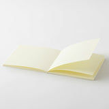 MDノート MD PRODUCT 厚口 リニューアル A5 A5スクエア 無罫 マーカー 水彩 筆ペン画 マインドマップ イラスト スケッチ 素朴 クリーム色 無地 日記帳 手帳 文具好き MDプロダクト