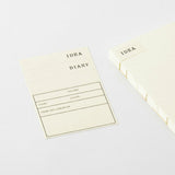 MDノート MD PRODUCT 厚口 リニューアル A5 A5スクエア 無罫 マーカー 水彩 筆ペン画 マインドマップ イラスト スケッチ 素朴 クリーム色 無地 日記帳 手帳 文具好き MDプロダクト