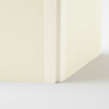 MDノート MD PRODUCT 文庫サイズ リニューアル 無罫 横罫 方眼罫 ドット方眼 A6相当 小説サイズ 持ち運び 携帯用 素朴 クリーム色 無地 罫線 読書ノート 日記帳 手帳 レシピ MDプロダクト