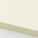 MDノート MD PRODUCT A5 1日1ページ 端カット用ミシン目入り リニューアル 無罫 ドット方眼 デイリーログ 日記 振り返りノート 日々の記録 シンプル 素朴 無地 日記帳 文具好き MDプロダクト