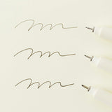 MDドローイングペン MD PRODUCT 耐水性 ミリペン 黒 0.1mm 0.3mm 0.5mm 水性顔料ペン キャップつき MDノート MDプロダクト