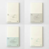 MDノート MD PRODUCT 新書サイズ リニューアル 無罫 横罫 方眼罫 ドット方眼 スリム 縦長ノート 素朴 クリーム色 無地 罫線 ログノート 旅行 日記帳 手帳 レシピ 文具好き MDプロダクト