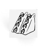 Pastelero Chef Erizo Sello 12 x 12mm Dulces Cereza Pingüino Presente Huevo Frito Escala Batidor Silla Shimaenaga