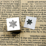 パティシエハリネズミ スタンプ 12×12mm ハートのジャムクッキー 雪の結晶 ミニスタンプ クッキー 焼き菓子 お菓子 スイーツ 冬 バレンタイン