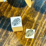 Pastry chef hedgehog stamp 12 x 12mm Heart jam cookie Snowflake Heart Dot Striped candy Oval drop with flower pattern Square drop with flower pattern Angel's right wing Angel's left wing Dog cookie Rabbit cookie Hedgehog cookie Flower cookie