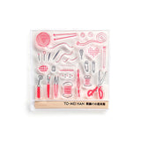 TO-Mei HAN stationery tool box sewing tool box tools tool box clear stamp