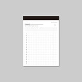 KNOOPWORKS クノープワークス A6 DAILY WEEKLY MONTHLY タイトルあり タイトルなし HABIT TRACKER デイリー ウィークリー マンスリー ハビットトラッカー メモ おしゃれ ノート 手帳 シンプル