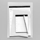 KNOOPWORKS クノープワークス A6 DAILY WEEKLY MONTHLY タイトルあり タイトルなし HABIT TRACKER デイリー ウィークリー マンスリー ハビットトラッカー メモ おしゃれ ノート 手帳 シンプル