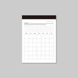 Knoopworks A6 Memo Daily Weekly Monthly Titel Untitled Gewohnheit Tracker