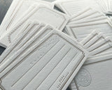 大枝活版室 OEDA LETTERPRESS Assort Card box アソートカードボックス mellow silver メロウ シルバー カード メッセージカード 手帳 メモ 活版印刷 ギフト