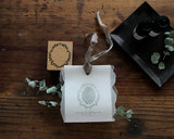 大枝活版室 コラボ オリジナルスタンプ 季節のリース 希望の木 鳥の切手 エンべロップ メッセージバード はんこの日 別注 オリジナル スタンプ はんこ ハンコ かわいい フレーム 封筒 ギフト 手帳 メモ