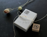 大枝活版室 コラボ オリジナルスタンプ 季節のリース 希望の木 鳥の切手 エンべロップ メッセージバード はんこの日 別注 オリジナル スタンプ はんこ ハンコ かわいい フレーム 封筒 ギフト 手帳 メモ