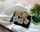 大枝活版室 コラボ オリジナルスタンプ 季節のリース 希望の木 鳥の切手 エンべロップ メッセージバード はんこの日 別注 オリジナル スタンプ はんこ ハンコ かわいい フレーム 封筒 ギフト 手帳 メモ