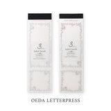 OEDA LETTERPRESS 3 Muster-Etikettenbuch Noble