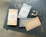 大枝活版室 OEDA LETTERPRESS Memo card メモカード Vine Glay Beige バイン グレー ベージュ メモ メモ帳 手紙 レター 花 つる 植物 メッセージカード 活版印刷 ギフト