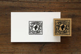 Oeda Letterpress Room x Goute Gouter Collaboration Original Stamp Hankon Day