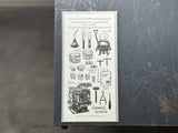 大枝活版室 OEDA LETTERPRESS sticker sheet ステッカーシート LETTERPRESS Black レタープレス ブラック ステッカー シール シールシート