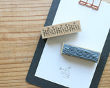 大枝活版室 OEDA LETTERPRESS Stamp スタンプ SP005 SP017 植物 花 英字 はんこ ラバースタンプ おしゃれ 手帳 ギフト コラージュ