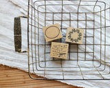 大枝活版室 OEDA LETTERPRESS Stamp スタンプ SP006 SP018 SP021 植物 花 英字 フレーム はんこ ラバースタンプ おしゃれ 手帳 ギフト コラージュ