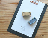 大枝活版室 OEDA LETTERPRESS Stamp スタンプ SP022 フレーム 枠 はんこ ラバースタンプ おしゃれ 手帳 ギフト コラージュ