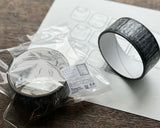 大枝活版室 OEDA LETTERPRESS Packingtape パッキングテープ mellow メロウ 35mm テープ セロハンテープ おしゃれ 手帳 ギフト コラージュ