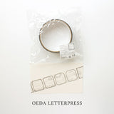 大枝活版室 OEDA LETTERPRESS Packingtape パッキングテープ mellow メロウ 35mm テープ セロハンテープ おしゃれ 手帳 ギフト コラージュ