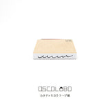 オスコラボ OSCOLABO スタンプ カタチ×モヨウ テープ細 さざ波 海 夏 マリン ライン 枠 手描き アンダーライン タイトル はんこ 手帳 かわいい