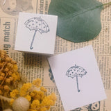 パティシエハリネズミ スタンプ 30×30mm ハリネズミのハリー 上半身 パンダのコロロ 寝転び 切り株 傘 クッキー缶 うさぎのモカ 角っこお花 うさぎ かわいい おしゃれ