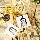 パティシエハリネズミ スタンプ 30×30mm カヌレ ころりんハリー ケーキ 足付きの台 月 太陽 マルプーのミルク ミモザのブーケ 鉛筆ハリー ハリネズミ かわいい おしゃれ