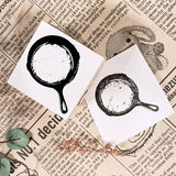 パティシエハリネズミ スタンプ 30×30mm 手に何かを持つハリー 猫のミーコ 運ぶパティシエ コロロ ハリー チップ 丸いクッキー缶 クラシック角っこお花 スキレット 丸皿 パンダ ひよこ 角