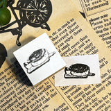 パティシエハリネズミ スタンプ 20×20mm 足つきのグラス プリン アイスクリーム ひよこのチップ ペンギンのピッピ ベリーパイ 持つコロロ カンパーニュ 食パン ホットケーキ いちごクレープ