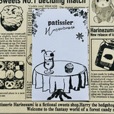 パティシエハリネズミ スタンプ 40×20mm バルーン ミモザ クリームソーダ ひまわり アイビーのつた メイソンジャー 鈴蘭 クレープの巻紙 風船 サーカス パーティ 花 かわいい おしゃれ