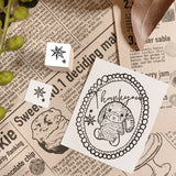 パティシエハリネズミ スタンプ 12×12mm プリン 万年筆 コック帽 リスのリッキー ジャム アンティークのお星様 ガーベラ ティーポッド コーヒーカップ カヌレ ミニ キャンディ クロワッサン