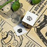 パティシエハリネズミ スタンプ 12×12mm お菓子 クッキー アップルパイ さくらんぼ ドーナツ キャンディ ショートケーキ ペンギン プレゼント 目玉焼き はかり 泡立て器 椅子 シマエナガ