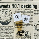 パティシエハリネズミ スタンプ 12×12mm お菓子 クッキー アップルパイ さくらんぼ ドーナツ キャンディ ショートケーキ ペンギン プレゼント 目玉焼き はかり 泡立て器 椅子 シマエナガ