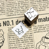 パティシエハリネズミ スタンプ 12×12mm ポット コーヒーサーバー 王冠 フラッペチーノ クラッカー ビール フレンチクルーラー チェリーカップケーキ いちごシュー チョコ シャボン玉 クッキー