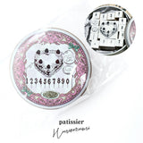 パティシエハリネズミ スタンプ バースデーのキャンディ缶セット 誕生日 バースデーケーキ ハート 数字 年齢 キャンドル ろうそく 手帳 カレンダー 連絡帳 ご褒美はんこ かわいい おしゃれ